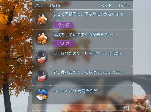 病気・怪我の症状に対応した薬を使う